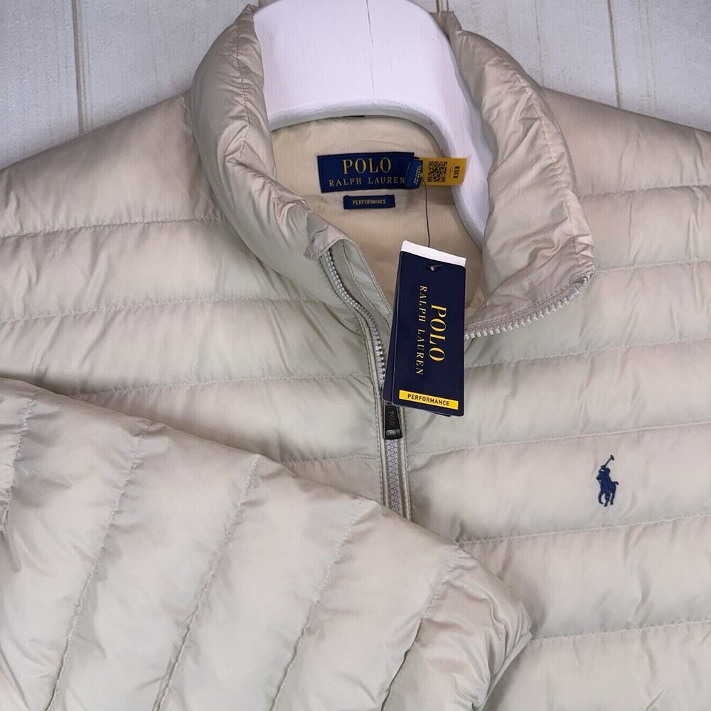 PRL Puffer Jacket Performance Packable 2XL Basic Sand Polo Ralph Lauren